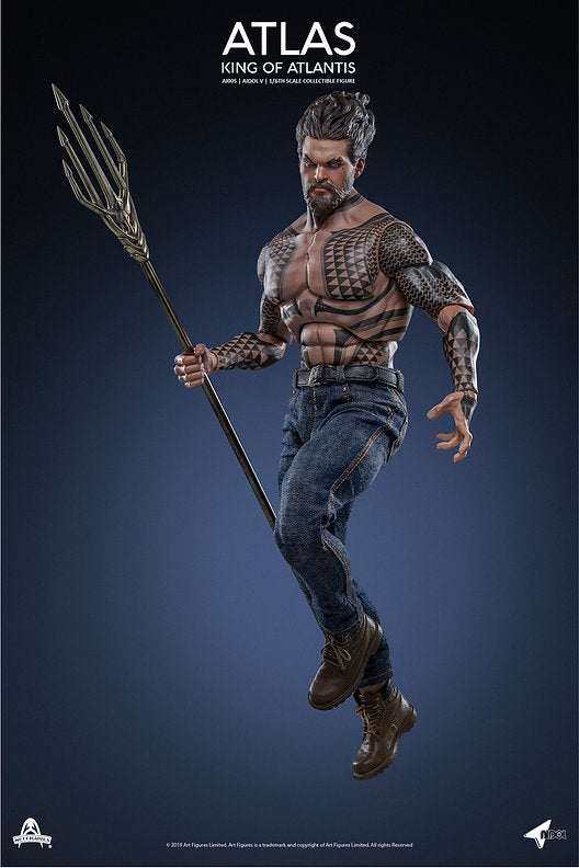 ART FIGURES ATLAS: KING OF ATLANTIS 1/6 Scale Figures