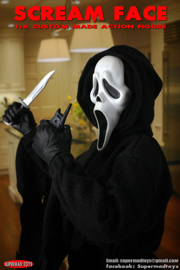 Supermad Toys Scream Face 1/6 Scale Figure