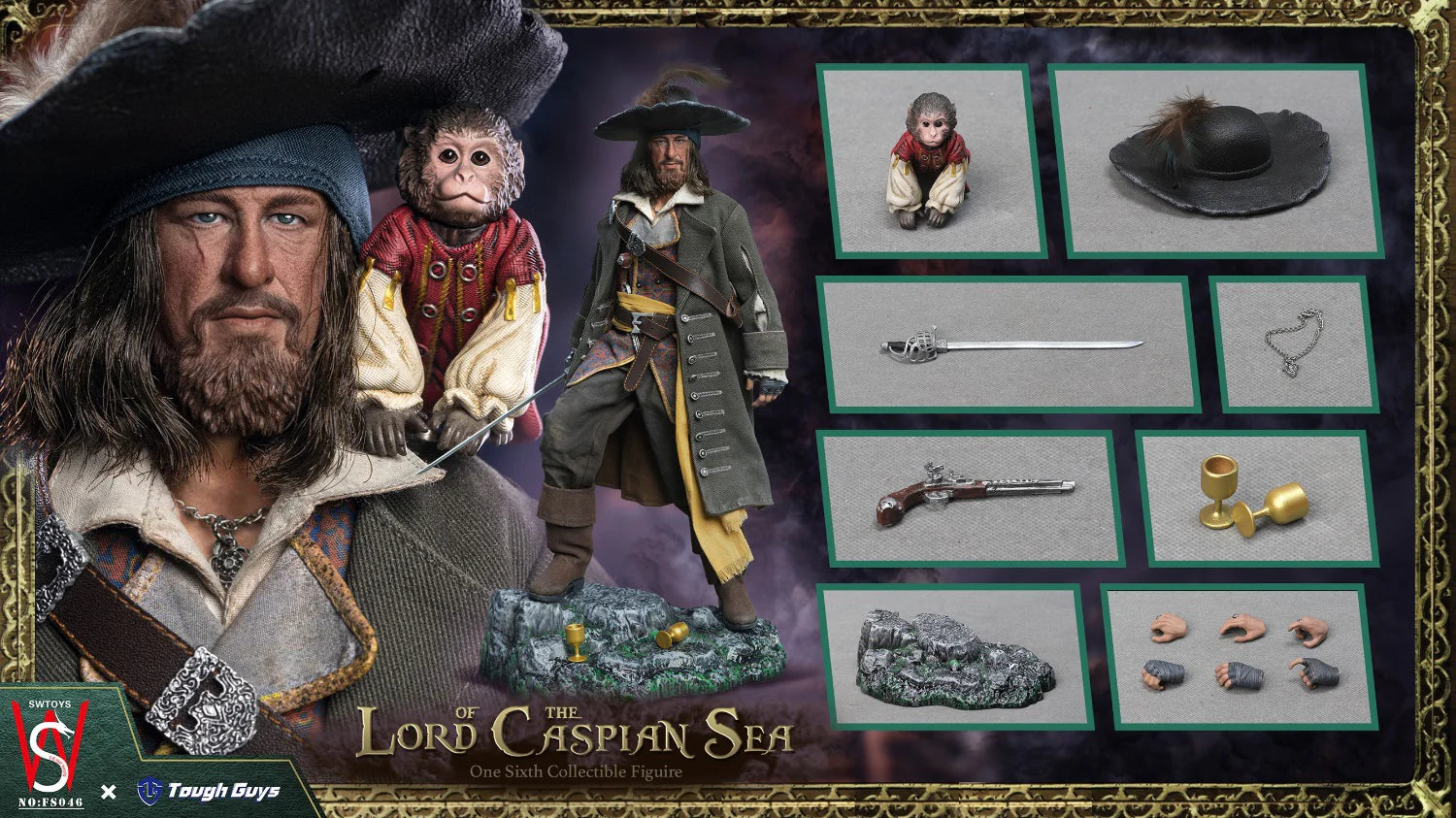 SW Toys x Tough Guys 1/6 - Lord of the Caspian Sea | One Sixth Corner SW Toys x Tough Guys 1/6 - Lord of the Caspian Sea | One Sixth Corner